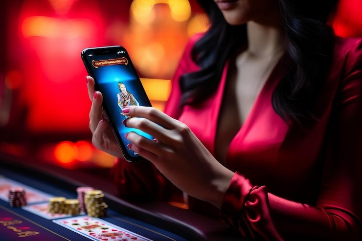 Meja live dealer Dragon Tiger di studio sirkus4d dengan kualitas HD